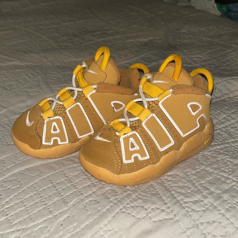 Toddler 7c- Nike Uptempo’s Wheat